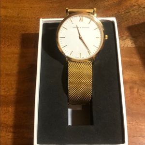 Larrson & Jennings Lugano Milanese 40MM Gold Watch